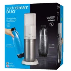 SodaStream Soda Maker DUO white QC incl 1 Glas- Glas & 1 PET-Bottle PETBottle (1016812490)