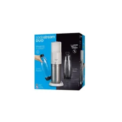 SodaStream Soda Maker DUO white QC incl 1 Glas- Glas & 1 PET-Bottle PETBottle (1016812490)