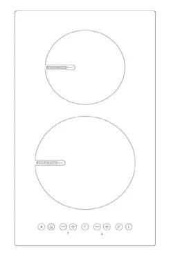 SOGELUX Domino induction DVI521 blanc