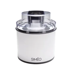 Sorbetiere 2l double rotation blanc Simeo SOP260