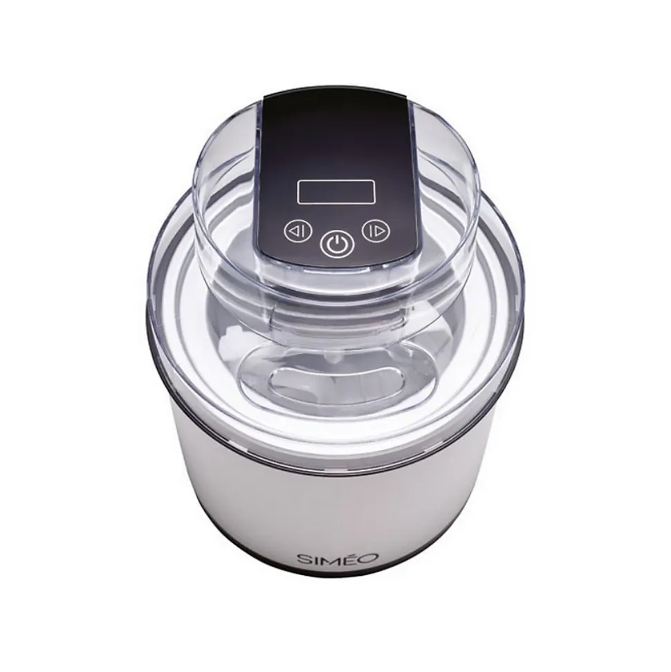 Sorbetiere 2l double rotation blanc Simeo SOP260
