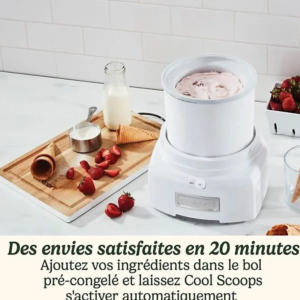 Sorbetière 1.4l 35w Cuisinart ICE21E cool scoops