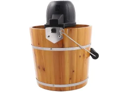 Sorbetière électrique GIVRETO en bois 3.5 L