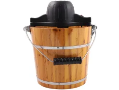 Sorbetière électrique GIVRETO en bois 3.5 L