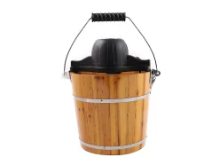 Sorbetière électrique GIVRETO en bois 3.5 L