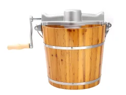 Sorbetière électrique GIVRETO en bois 3.5 L