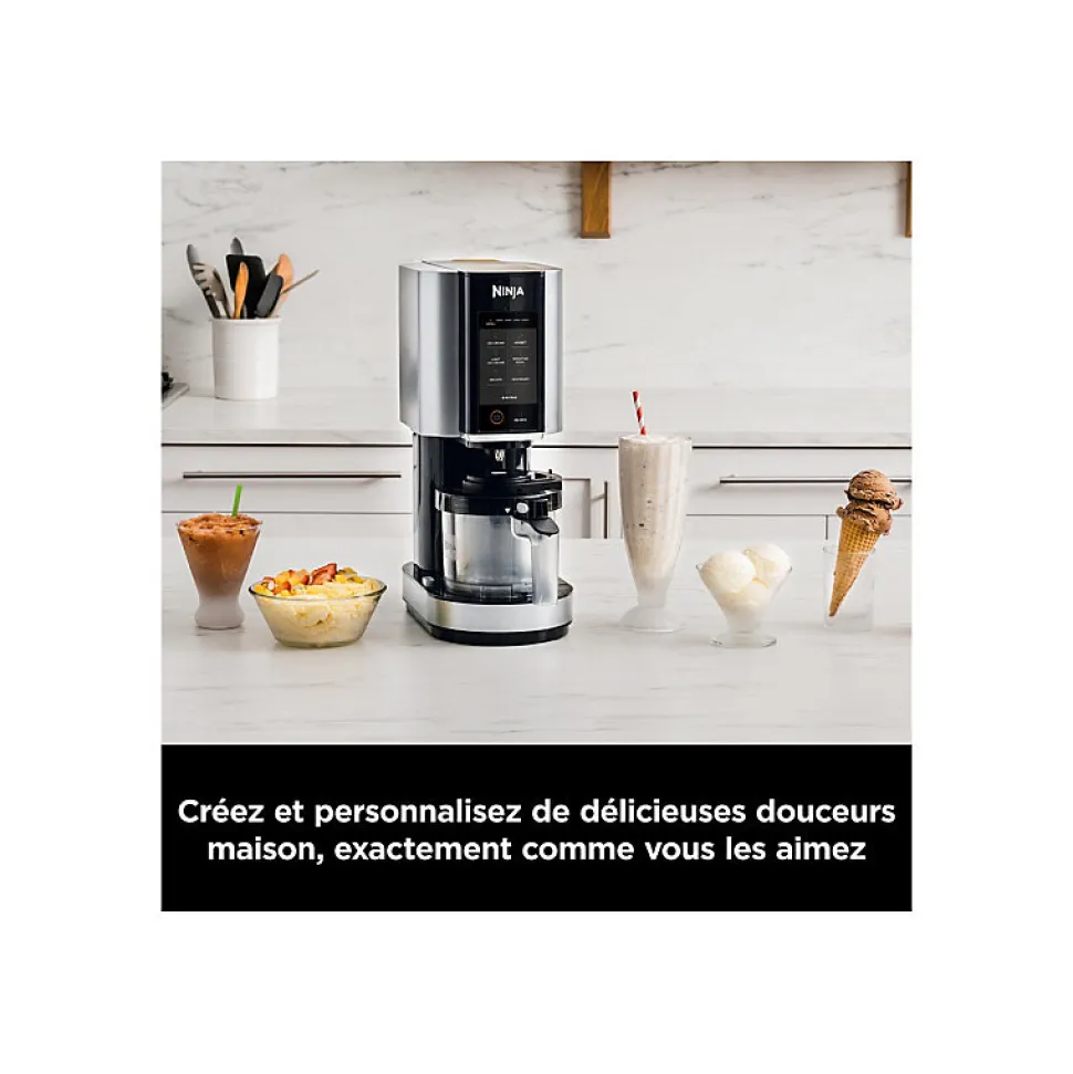 Sorbetière 473ml 800w noir/argent Ninja NC300EU