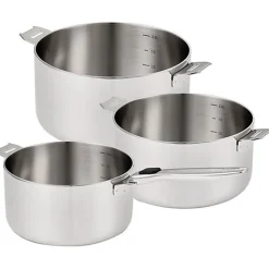Série de 3 casseroles inox 16/18/20cm Beka 101210 r'Évolution