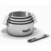 Série de 4 casseroles inox 14/16/18/20cm Beka 12566964 move on