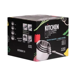 Série de 4 casseroles inox 14/16/18/20cm Beka 12566964 move on