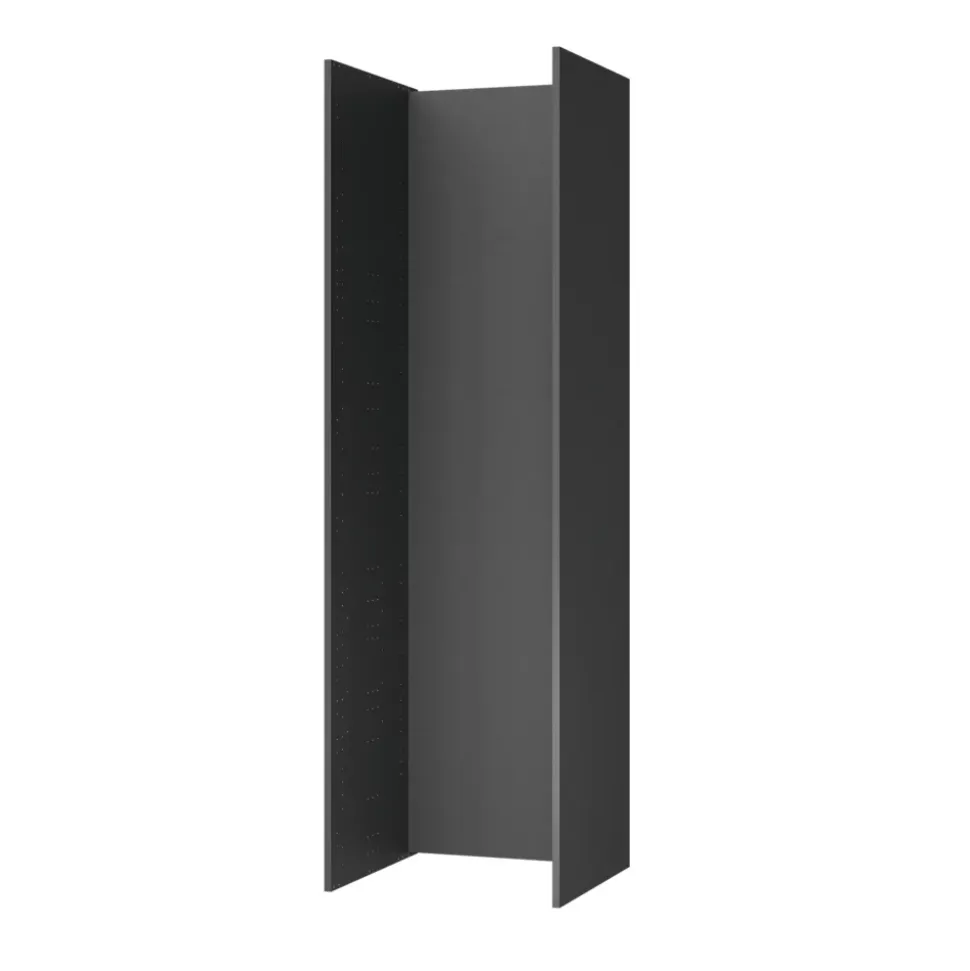 Structure pour colonne électroménager GoodHome anthracite H. 201 cm x l. 60 cm