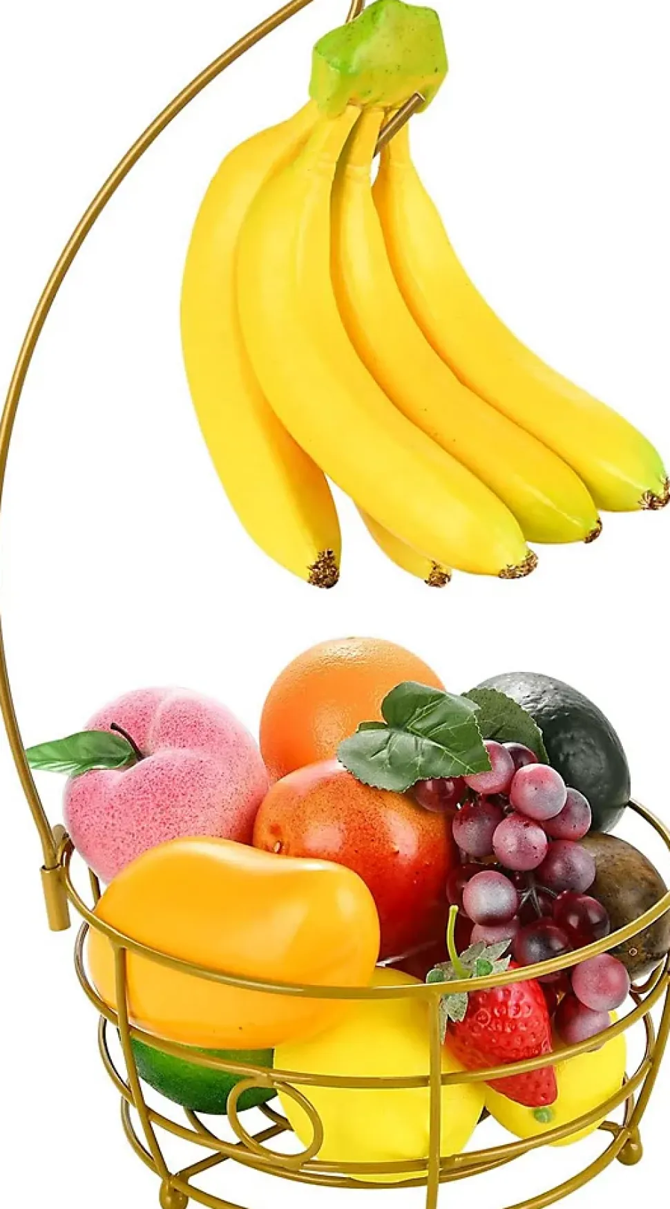 Support à bananes avec corbeille à fruits