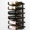 Support à bouteilles Série W2 pour 18 bouteilles, métal noir