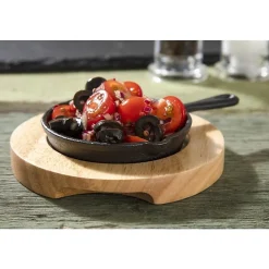 Support en Hévéa pour Mini Cocotte MY259 et Mini Poêle GJ553 - Olympia