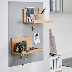 Support magnétique GoodHome Pecel l. 60 x H. 46 cm