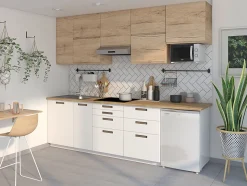 Support mural pour micro ondes blanc 780021