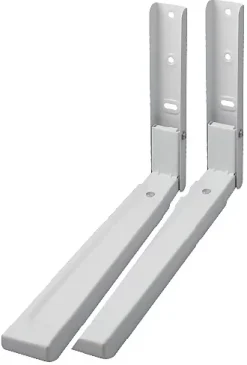 Support mural pour micro ondes blanc 780021