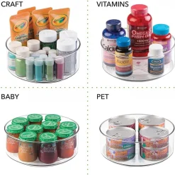 Support pivotant en plastique durable, parfait pour les réfrigérateurs, les armoires, les tables de cuisine, etc