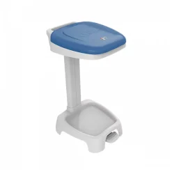 Support sac 120 L + couvercle Gilactiv bleu