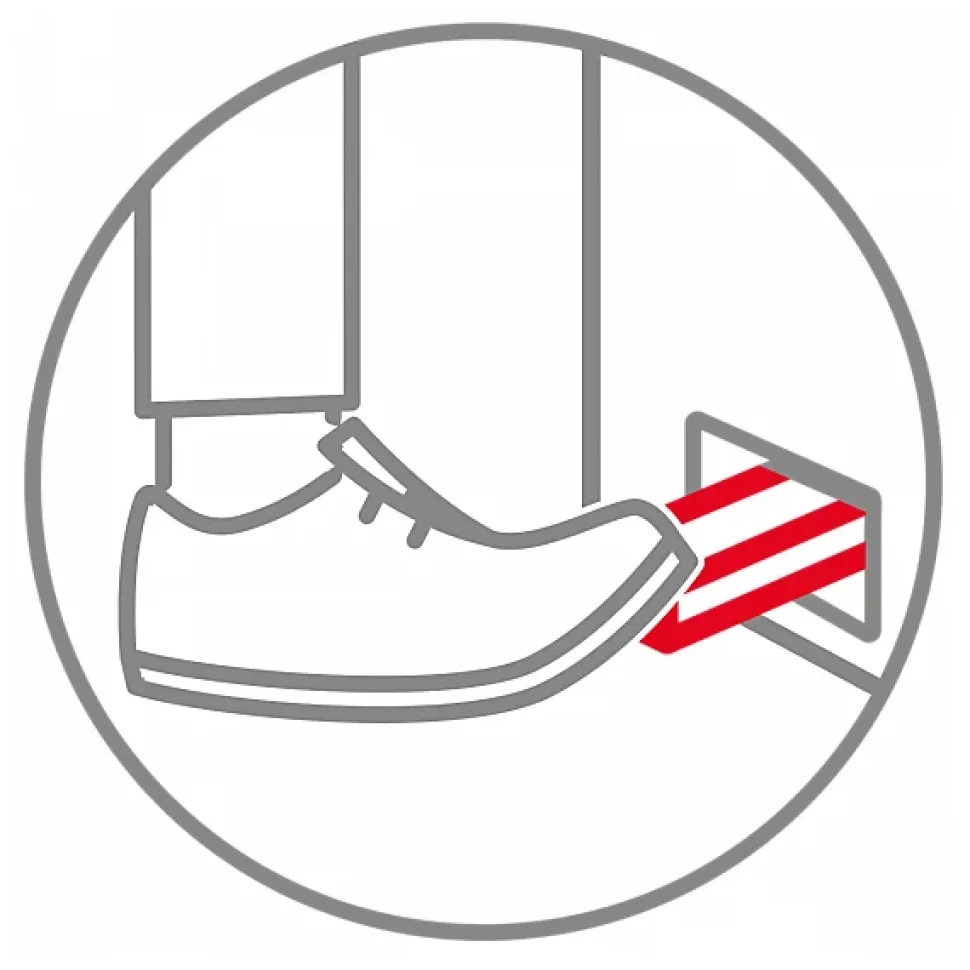 Support sac 120 L + couvercle Gilactiv bleu