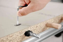 Système d'assemblage DOMINO SV-SYS D14 FESTOOL - coffret pour DF 700, 32 angles et 16 panneaux