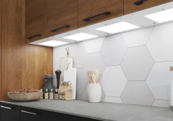 Système d'éclairage LED sous étagère pour 5 panneaux lumineux L. 22,2 GoodHome Caraway