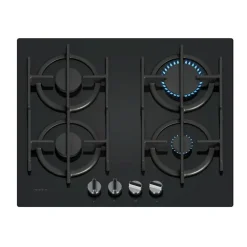 Table de cuisson à gaz 59cm 4 feux noir 7500w noir Neff T26PIP4S0 n70