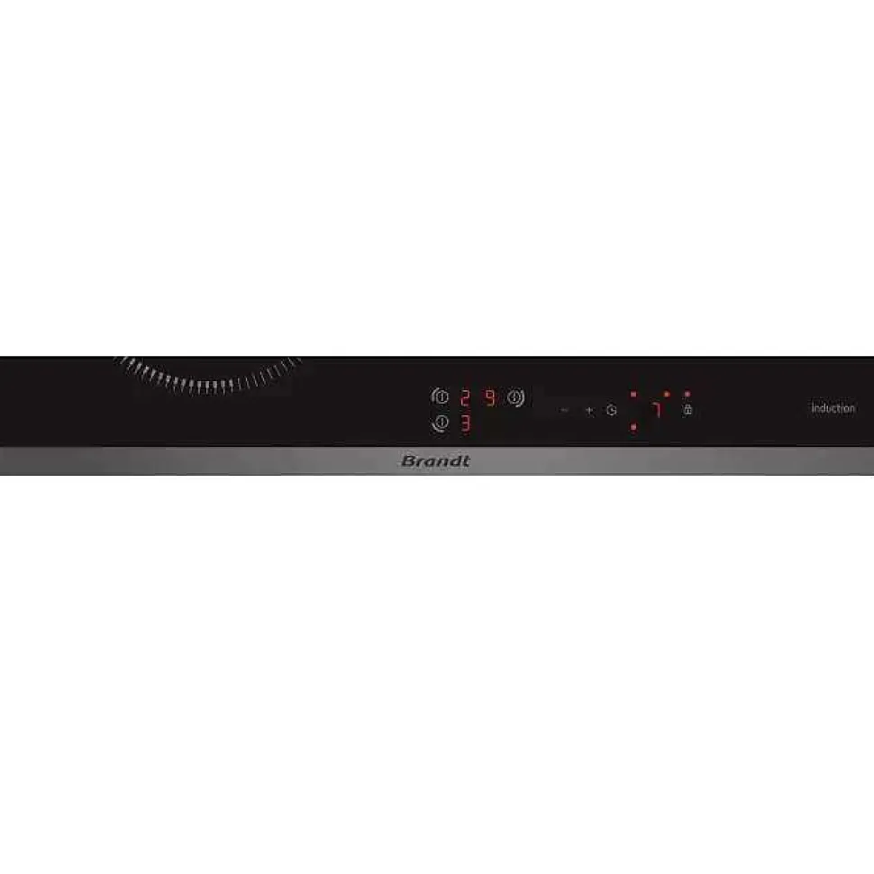 Table de cuisson à induction 60cm 3 feux 7200w Brandt BPI6315B