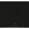 Table de cuisson à induction 60cm 4 foyers 7400w noir Siemens EH631BEB6E iq100