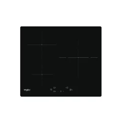 Table de cuisson à induction 60cm 3 feux 7200w noir Whirlpool WSQ3860NE