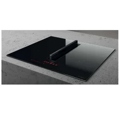 Table de cuisson aspirante induction 60cm 4 feux 7500w noir Elica PRF0167053