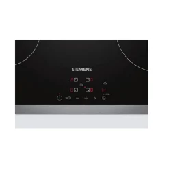 Table de cuisson aspirante induction 60cm 4 foyers 7400w noir Siemens ED611BS16E