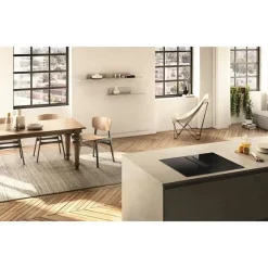 Table de cuisson aspirante induction 60cm 4 feux 7400w noir Elica PRF0196211