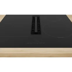 Table de cuisson aspirante induction 60cm 4 foyers 7400w noir Bosch PVS611B16E