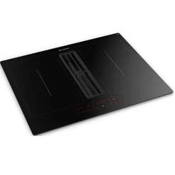 Table de cuisson aspirante induction 60cm 4 feux 7400w noir Faber 5906272 galileo smart