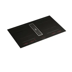 Table de cuisson aspirante induction 83 cm 4 feux 7400w noir Faber 5371796