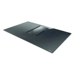 Table de cuisson aspirante induction 78cm 4 feux 7400w noir Elica PRF0183127 nikolatesla alpha