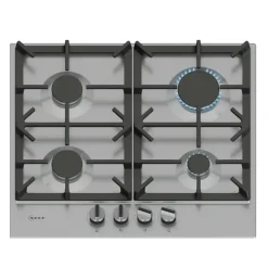 Table de cuisson gaz 60cm 4 feux inox Neff T26CIP8N0 n70