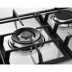 Table de cuisson gaz 75cm 5 feux Electrolux KGS7536SX série 600 pro slim line