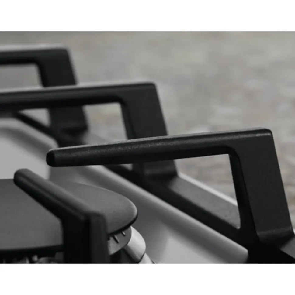 Table de cuisson gaz 75cm 5 feux Electrolux KGS7536SX série 600 pro slim line