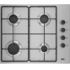 Table de cuisson gaz 60cm 4 feux inox Beko HIGG64123SX