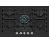 Table de cuisson gaz 75cm 5 feux 11500w noir Siemens EP7A6QI40 iq500