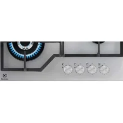 Table de cuisson gaz 60cm 4 feux gris Electrolux KGG64362S série 600