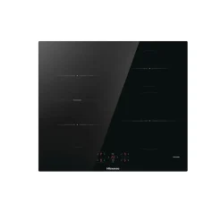 Table de cuisson induction 60cm 4 feux 7200w noir Hisense HI621FM