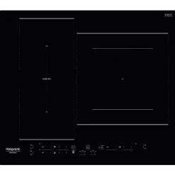 Table de cuisson induction 60cm 3 foyers 7200w noir Hotpoint HB2760BNE