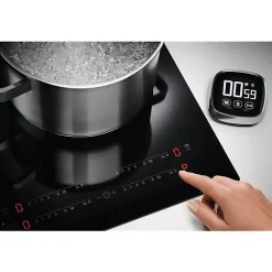 Table de cuisson induction 60cm 4 feux 7350w noir Electrolux EIV66453I série 600 flex