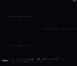 Table de cuisson induction 60cm 3 feux 7200w Whirlpool WSS3960NE