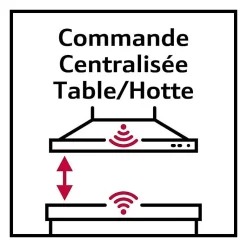 Table de cuisson induction 60cm 4 feux 7400w noir Neff T66FTX4L0