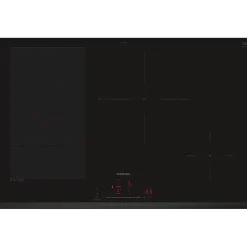 Table de cuisson induction 80cm 4 feux 7400w noir Siemens EX851HEC1F