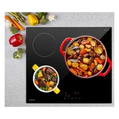 Table de cuisson induction OCEANIC 3 foyers L60 x P52 cm OCEATI3Z7B